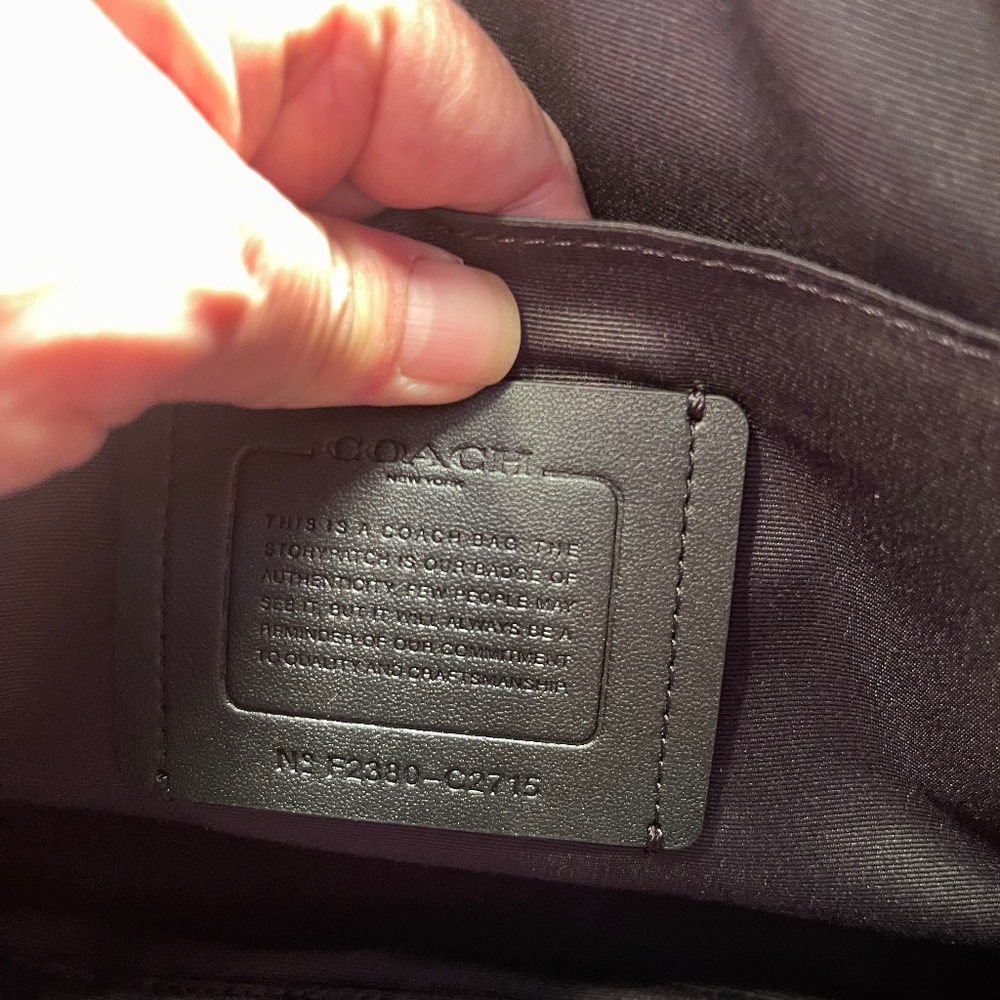 Coach trckxbody purse